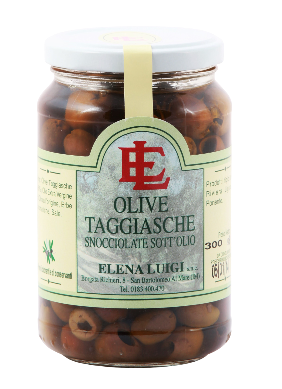 Olive Taggiasche Snocciolate Sott'Olio