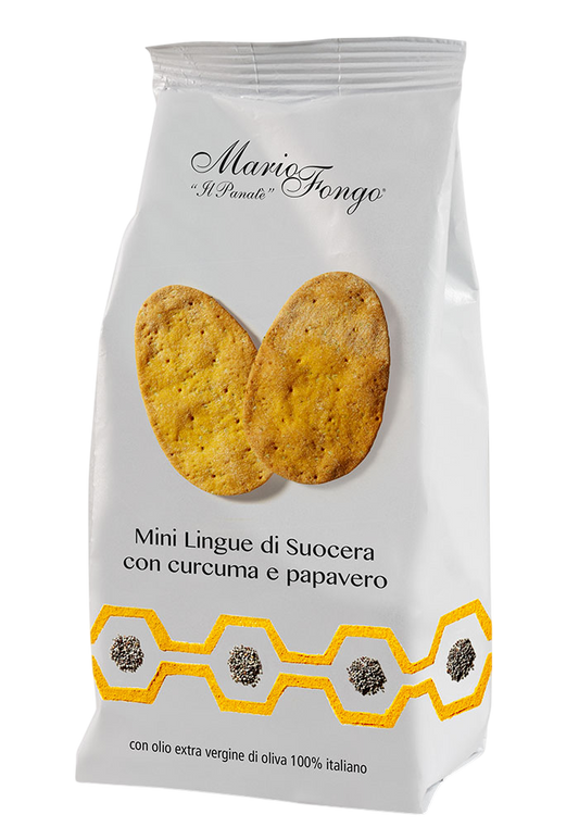Mini Lingue di Suocera con nigella