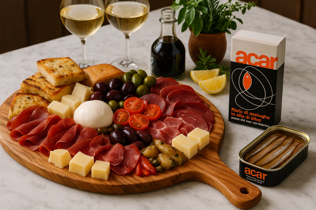 Filetti di Acciughe in Olio di Oliva