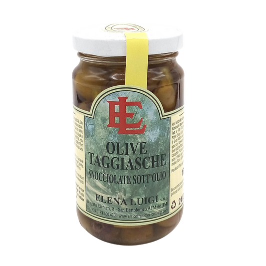 Olive Taggiasche Snocciolate Sott’Olio