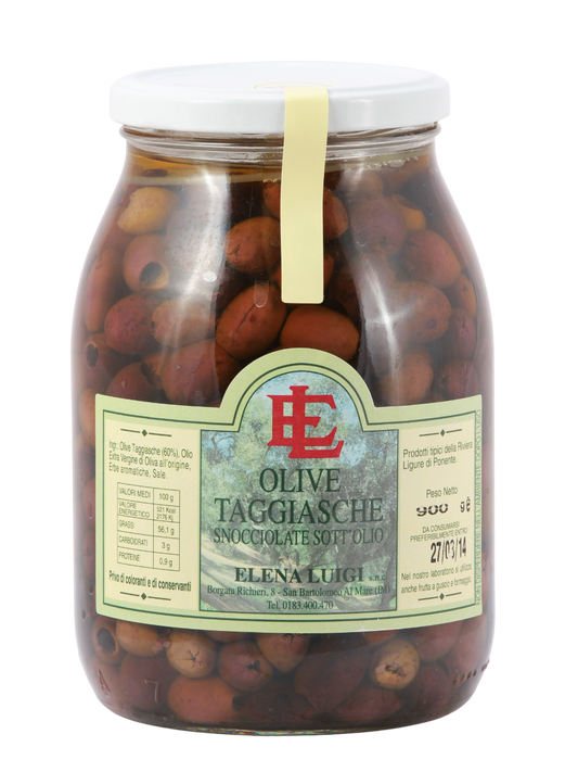 Olive Taggiasche Snocciolate Sott'Olio