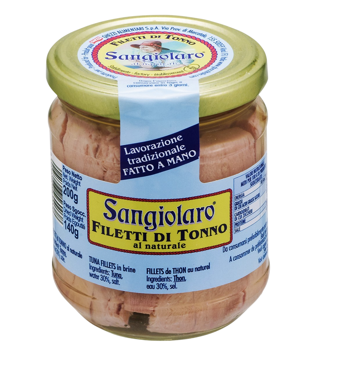 Sangiolaro Filetti Di Tonno