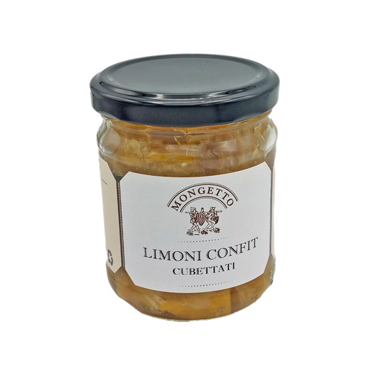 Limoni Confit Cubettati de Mongetto